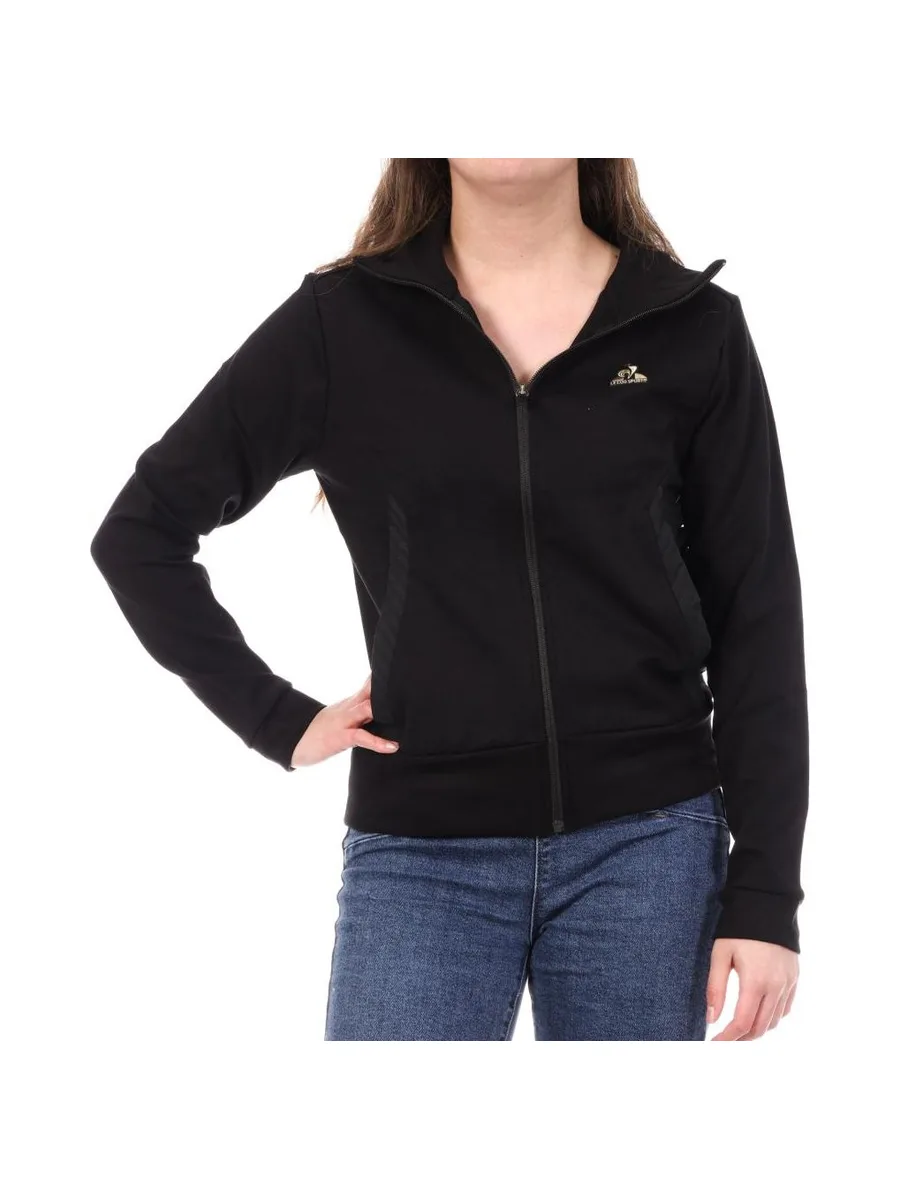 Veste Noire Femme Le Coq Sportif D'or 2