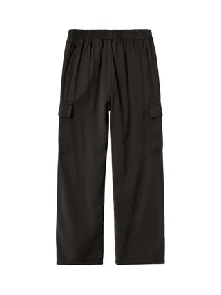 Pantalon fluide Noir Fille Name it Bella 2