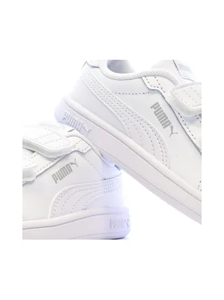 Baskets Blanches Bébé Puma Smash 3.0 7