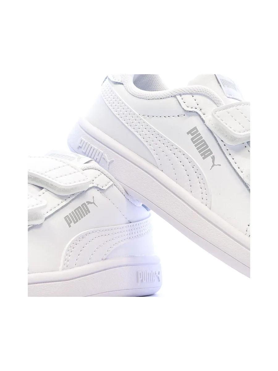Baskets Blanches Bébé Puma Smash 3.0 8