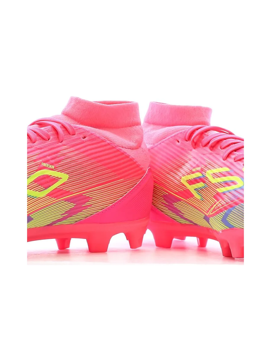 Chaussures de Foot Roses Femme Adidas F50 League FG/MG Mid 8