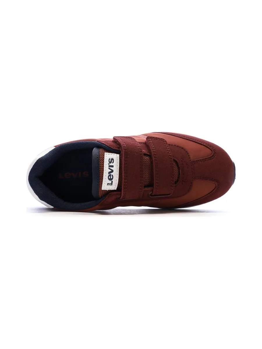 Baskets Bordeaux Garçon Levi's Logan 4