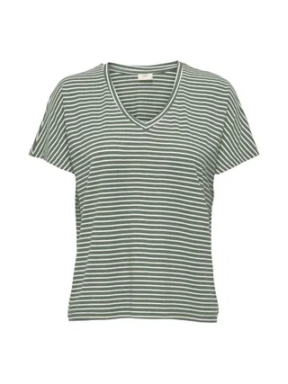 T-shirt Vert à rayures Femme JDY Issy 1