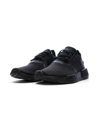 Baskets Noires Junior Femme Adidas Nmd_r1 6