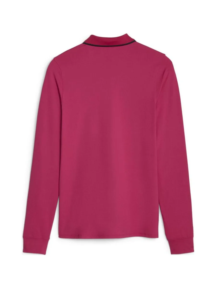 Polo Rose Femme Puma Longsleeve 3