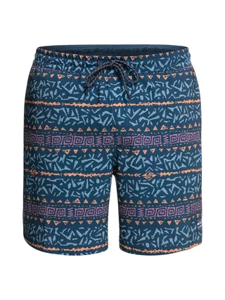 Maillot de bain Bleu/Orange Homme Quiksilver Omni 1