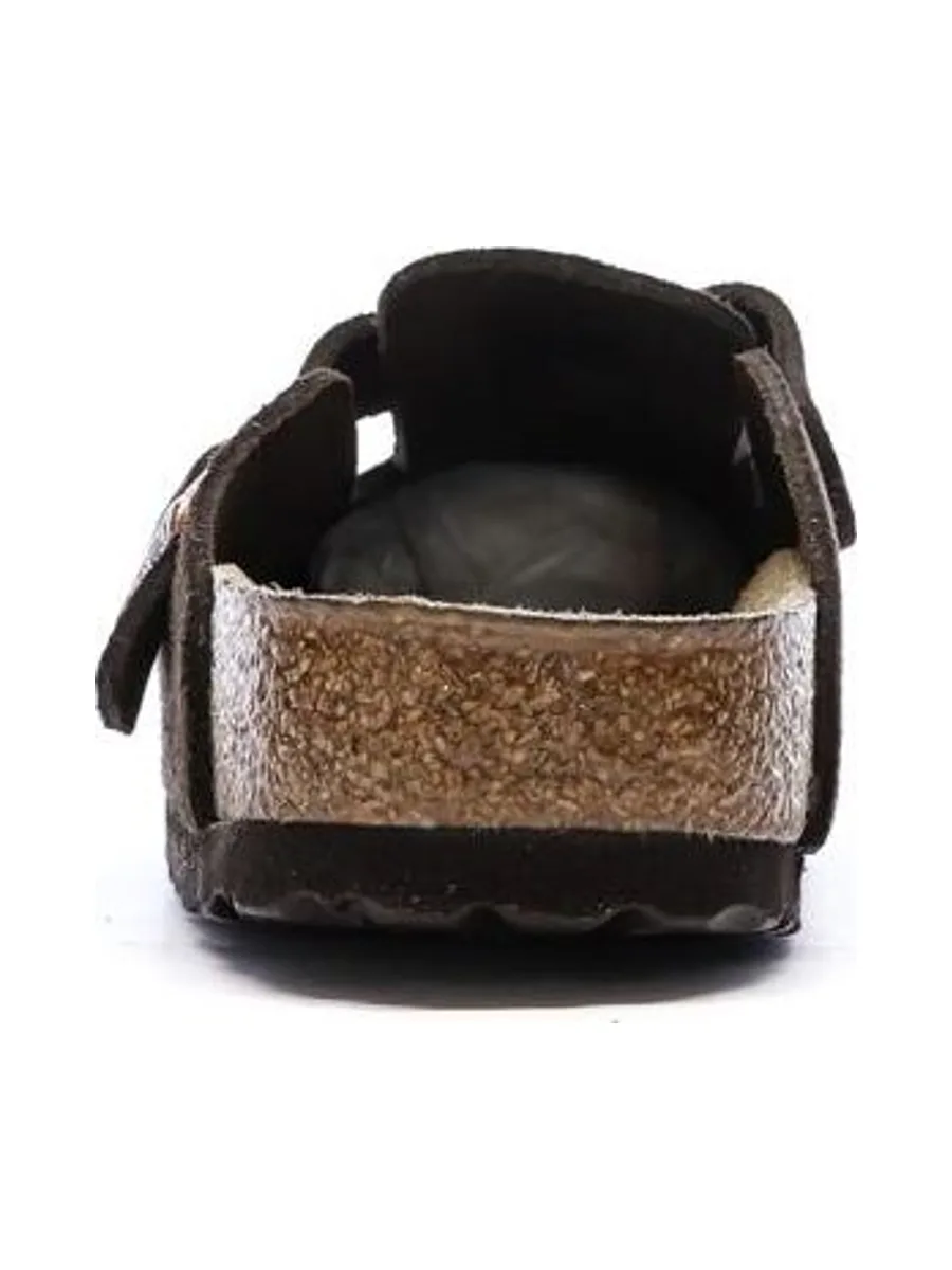 Sabots Marrons Femme Birkenstock Boston 3