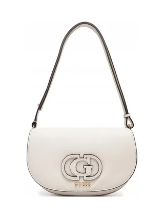 Sac à Bandoulière Blanc Femme Guess Calebra 1