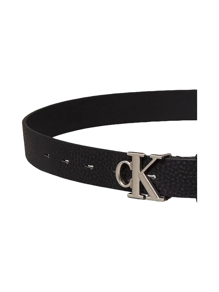 Ceinture Noire Femme Calvin Klein Jeans Monogram - T 3