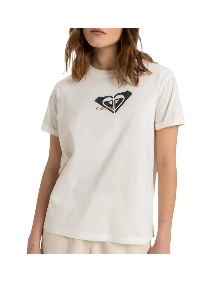 T-Shirt Blanc Femme Roxy Ocean Regular 2