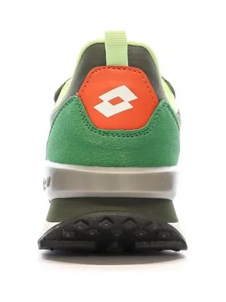 Baskets Kaki/Blanche Homme Lotto Twenty 5 3