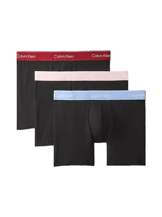 X3 Boxers Noir Homme Calvin Klein Jeans Boxer Brief 1