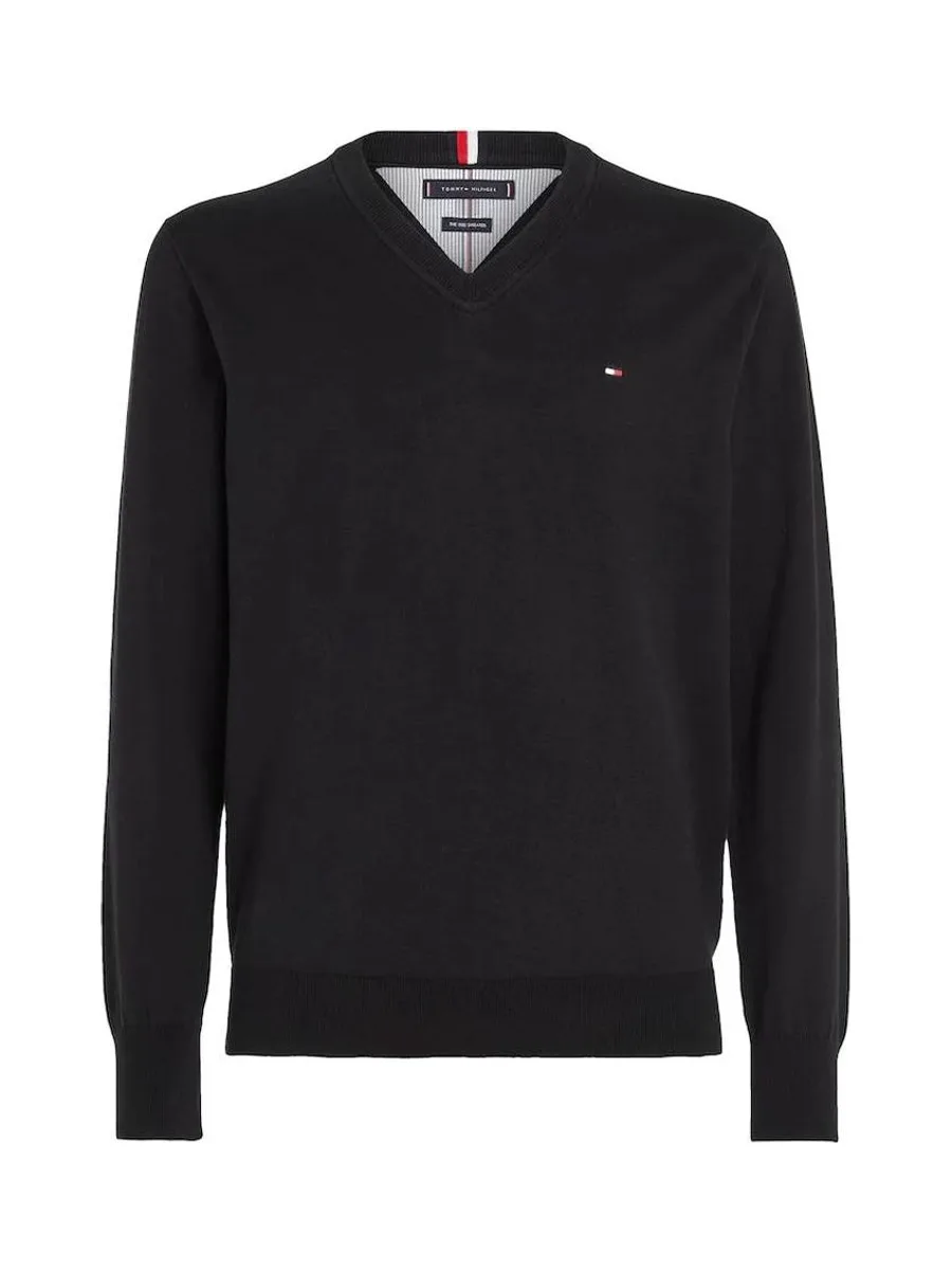 Pull Noir Homme Tommy Hilfiger MW0MW30956 2
