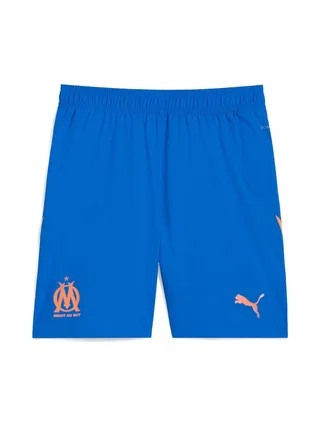 OM Short Bleu Homme Puma 1