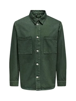 Veste Verte Homme Only & Sons Dago 3