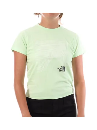 T-shirt Vert Femme The North Face W Coordinates 1