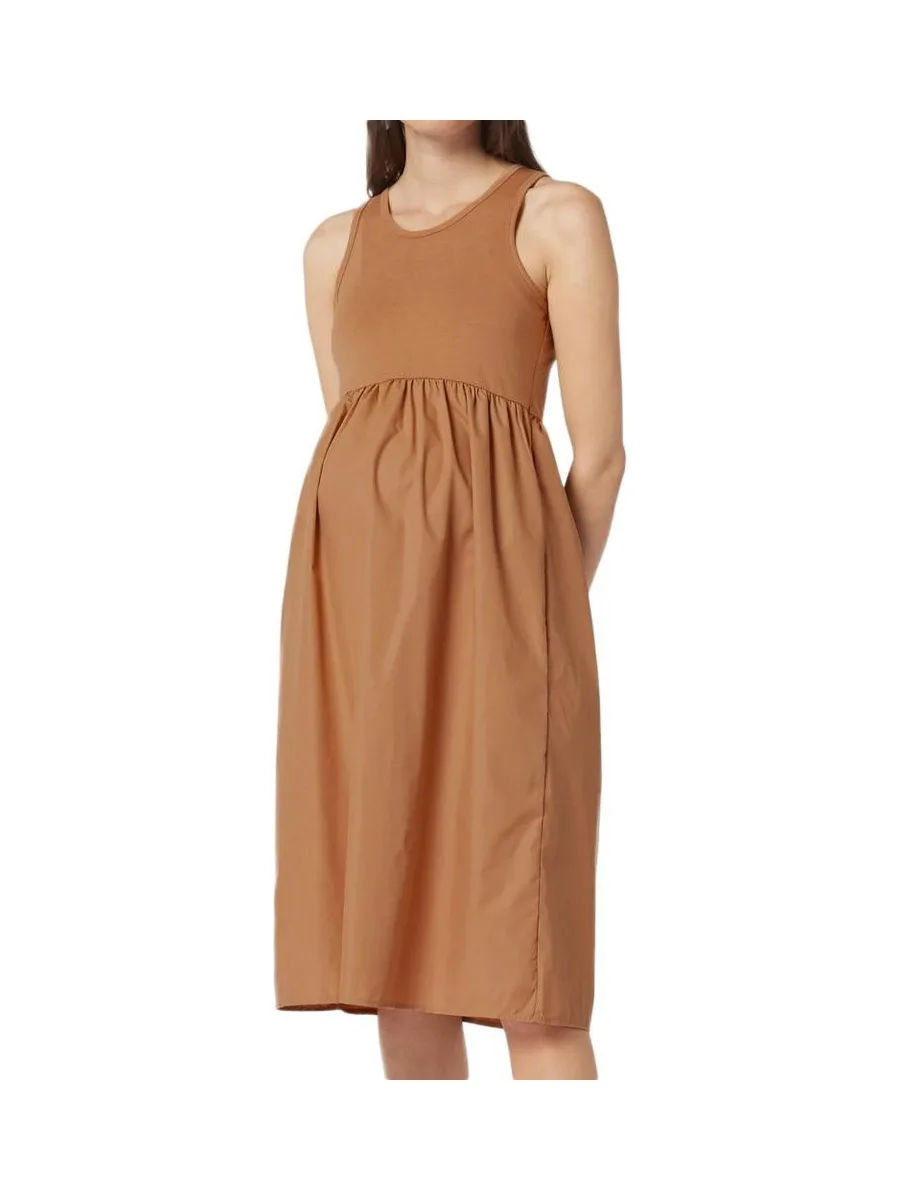 Robe Marron Femme Mamalicious Macy 2