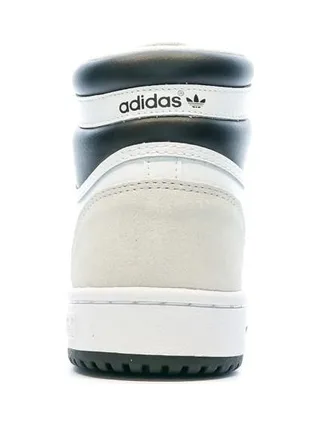 Baskets Blanche/Gris Homme Adidas Top Ten 3