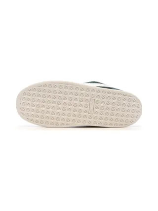 Baskets Vertes/Beiges Homme Puma Suede Xl Hairy 5