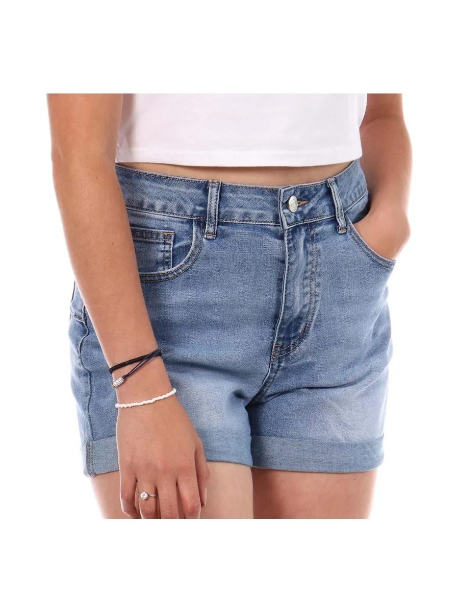 Short Bleu Femme Monday Premium LW526 2