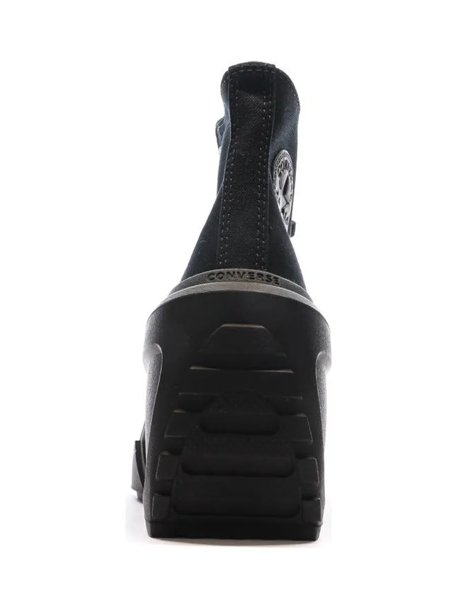 Baskets Noires Femme Converse Chuck 70 De Luxe Wedge 4