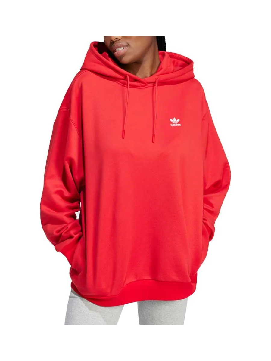 Sweat Rouge Femme Adidas IP0585 1