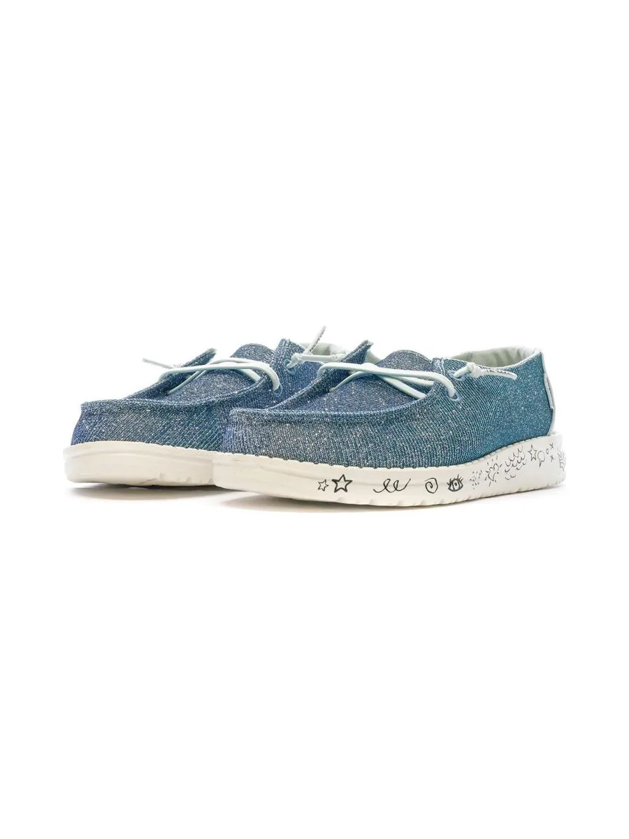 Chaussures Bleu Mixte Hey Dude Wendy 7
