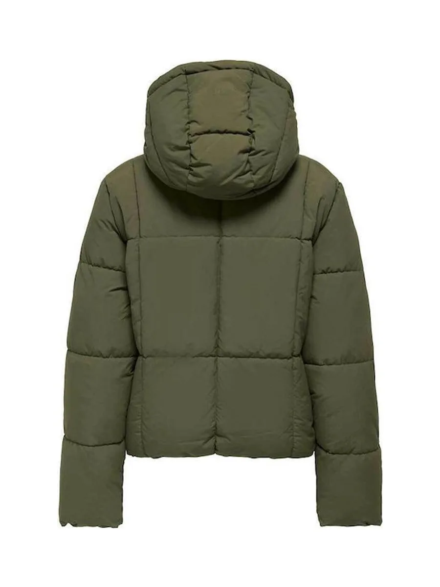 Doudoune Kaki Femme JDY Wonder Puffer 3