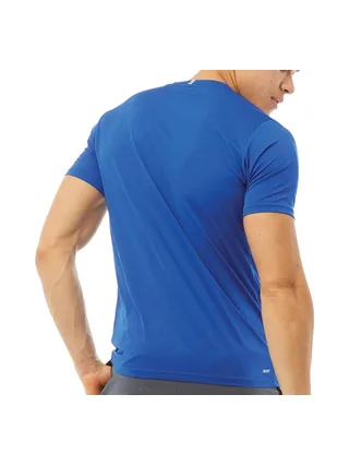T-shirt Bleu Homme New Balance Core 2