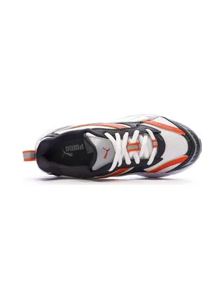 Baskets Blanc/Rouge Garçon Puma Morphic Earthy 4