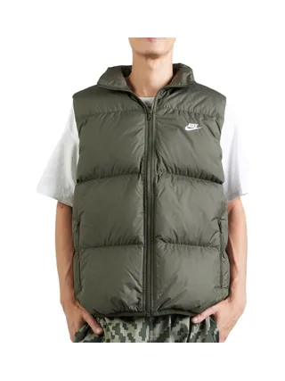 Doudoune Kaki Homme Nike Club Puffer 1