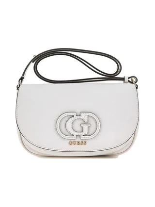 Sac à Bandoulière Blanc Femme Guess Calebra 2