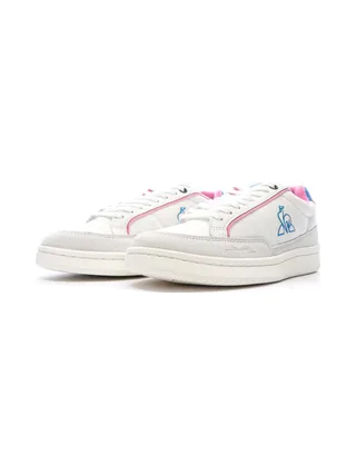 Baskets Blanches/Roses/Bleu Femme Le Coq Sportif Noah 6