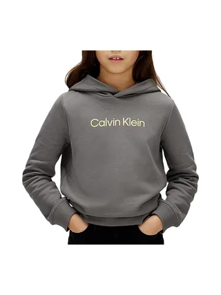 Sweat Gris Fille Calvin Klein Jeans Terr 1