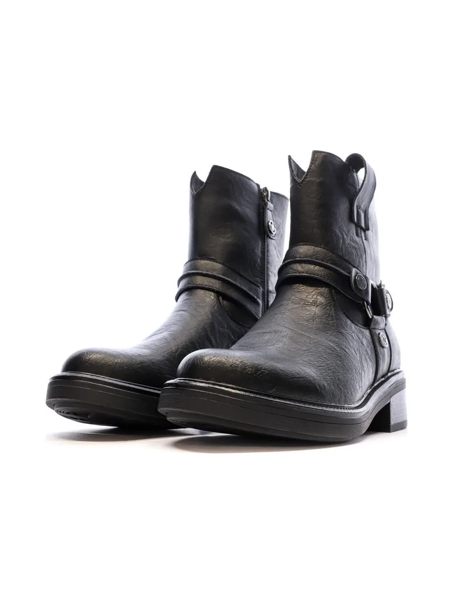 Bottines Noires Femme Chattawak CIELO 6