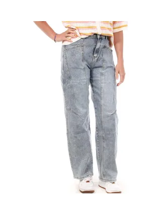 Jean Droit Bleu Moyen Femme Monday Premium 109 1