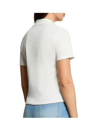 Polo Blanc Femme Morgan DROSSO 2