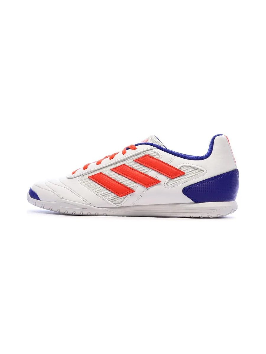 Chaussures de Futsal Blanches/Rouges/Bleu Homme Adidas Super Sala 2 2