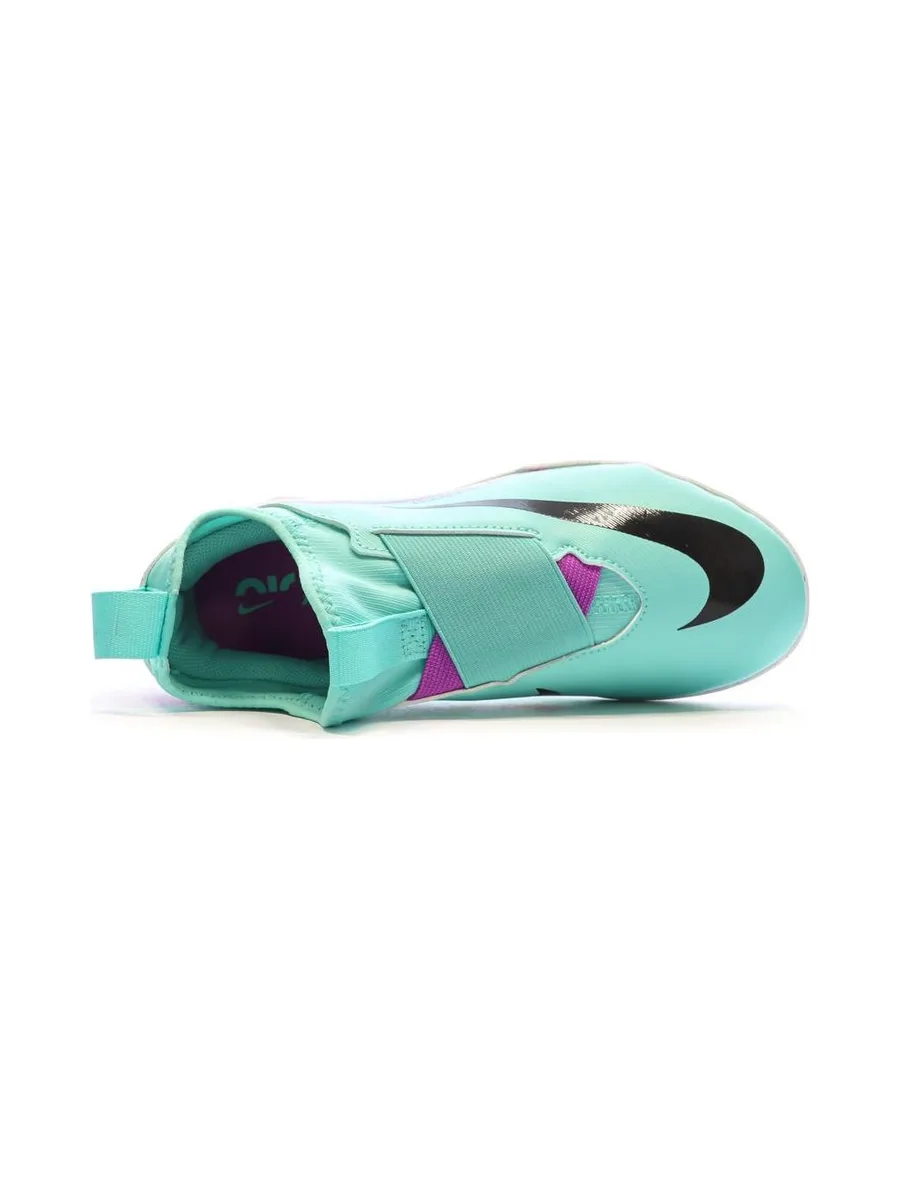 Chaussures de Football Turquoise Junior Nike Jr Zoom Vapor 15 Academy TF 5