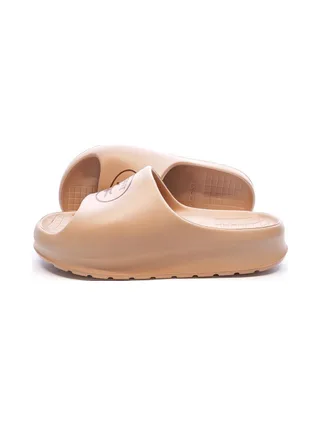 Claquettes Vieux Rose Femme Lacoste Serve Slide 2.0 1