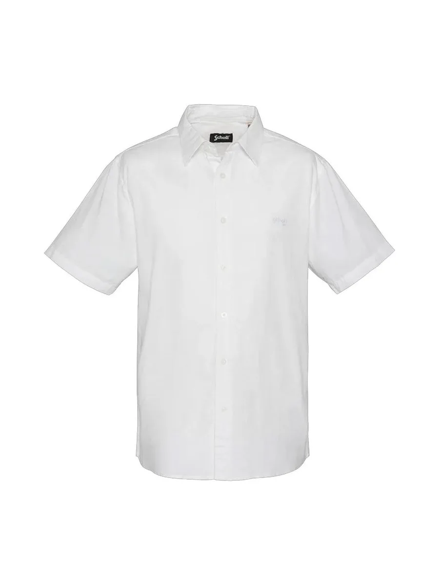 Chemise Ecru Homme Schott SHROMC 1