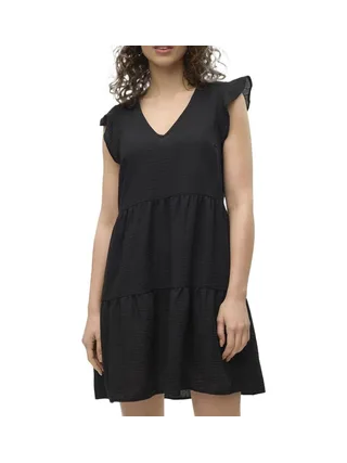Robe Noir Femme Vero Moda Kita 1