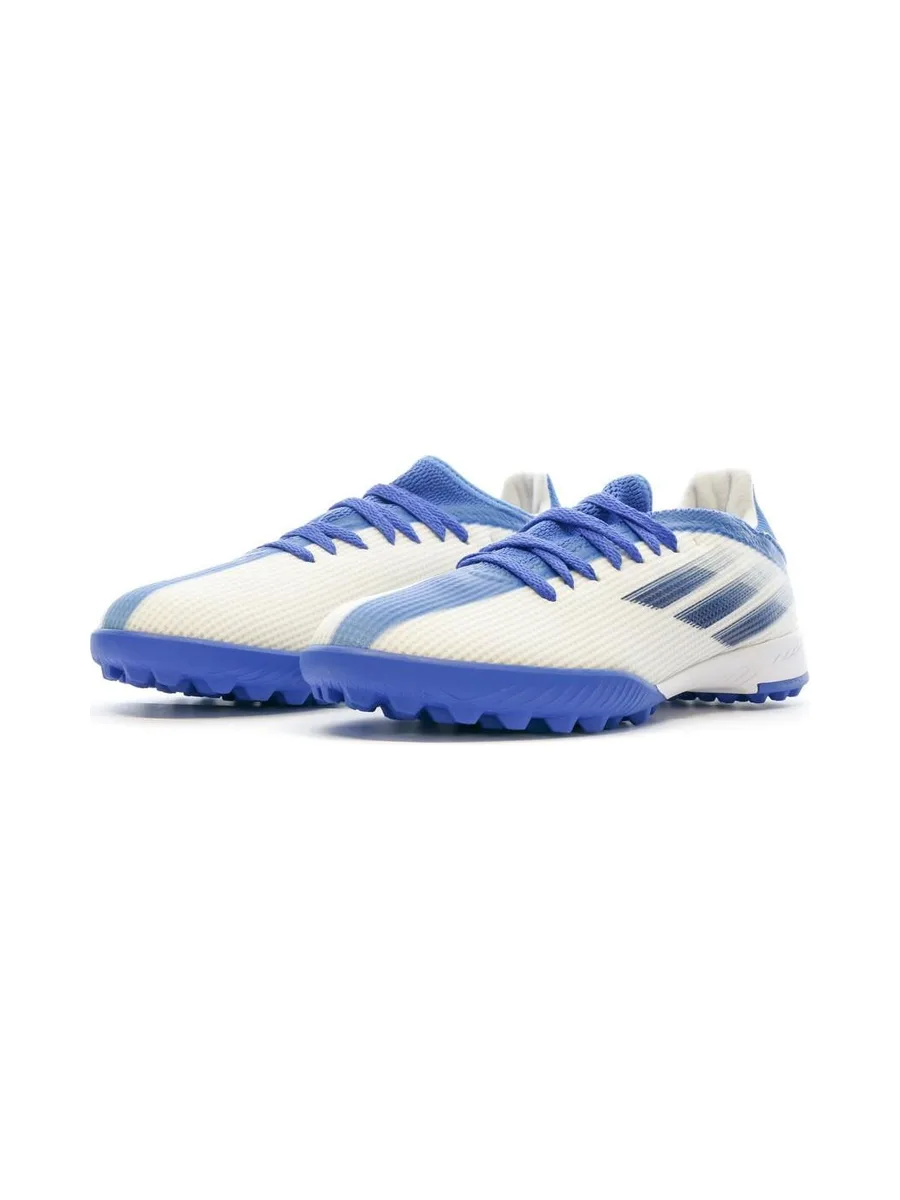 Chaussures de Futsal Bleu/Blanc Garçon Adidas X Speedflow.3 Tf J 6
