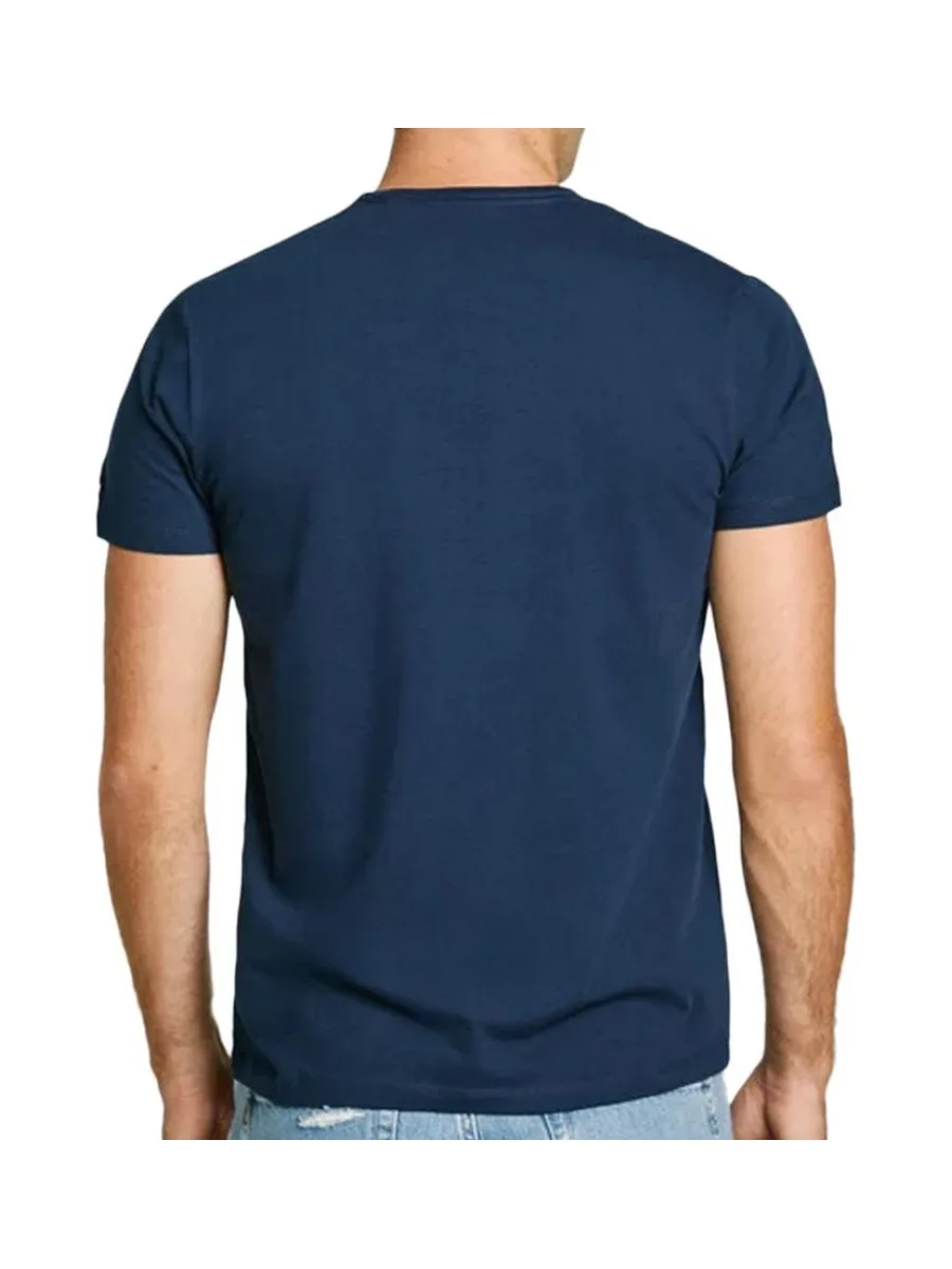 T-shirt Marine Homme Pepe Jeans Original Basic 508212 3