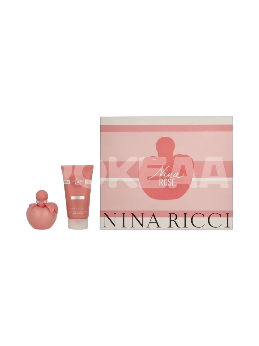 Nina Ricci Nina Rose Les Belles De Nina Giftset 125ml - Edt Spray 50ml/Body Lotion 75ml 1