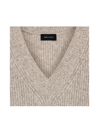 Pull Beige Femme Teddy Smith Milo 3