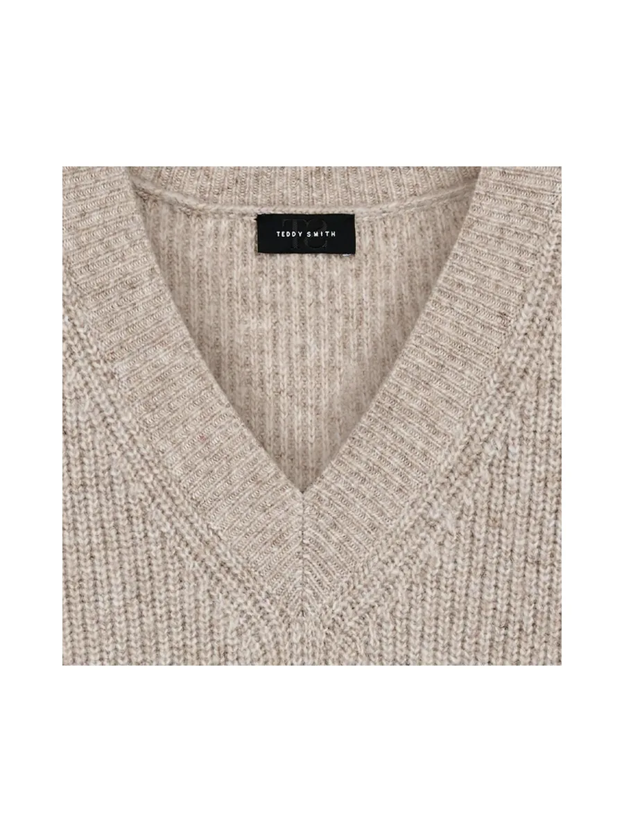 Pull Beige Femme Teddy Smith Milo 4