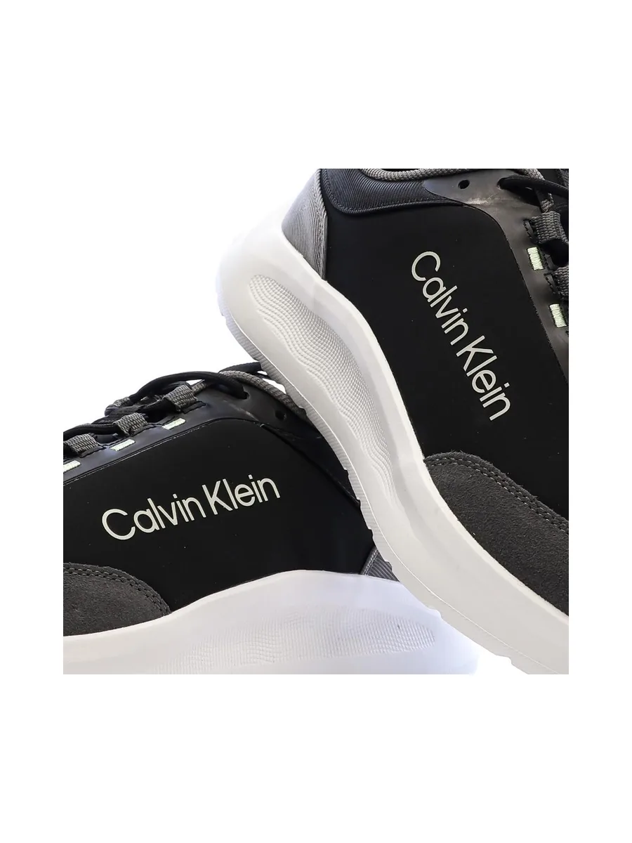 Baskets Noir Homme Calvin Klein Jeans Light Eva Run 8