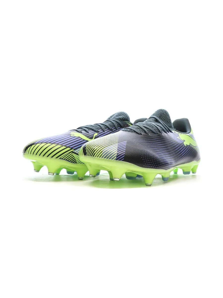 Chaussures de Football Marine/Jaune Homme Puma Future 7 Play MxSG 6