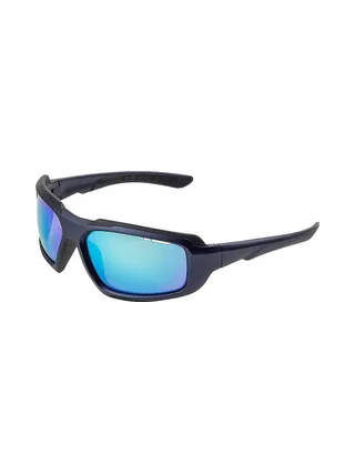 Lunettes de Soleil Sport Noires/Bleues Mixte Cairn Trax 1